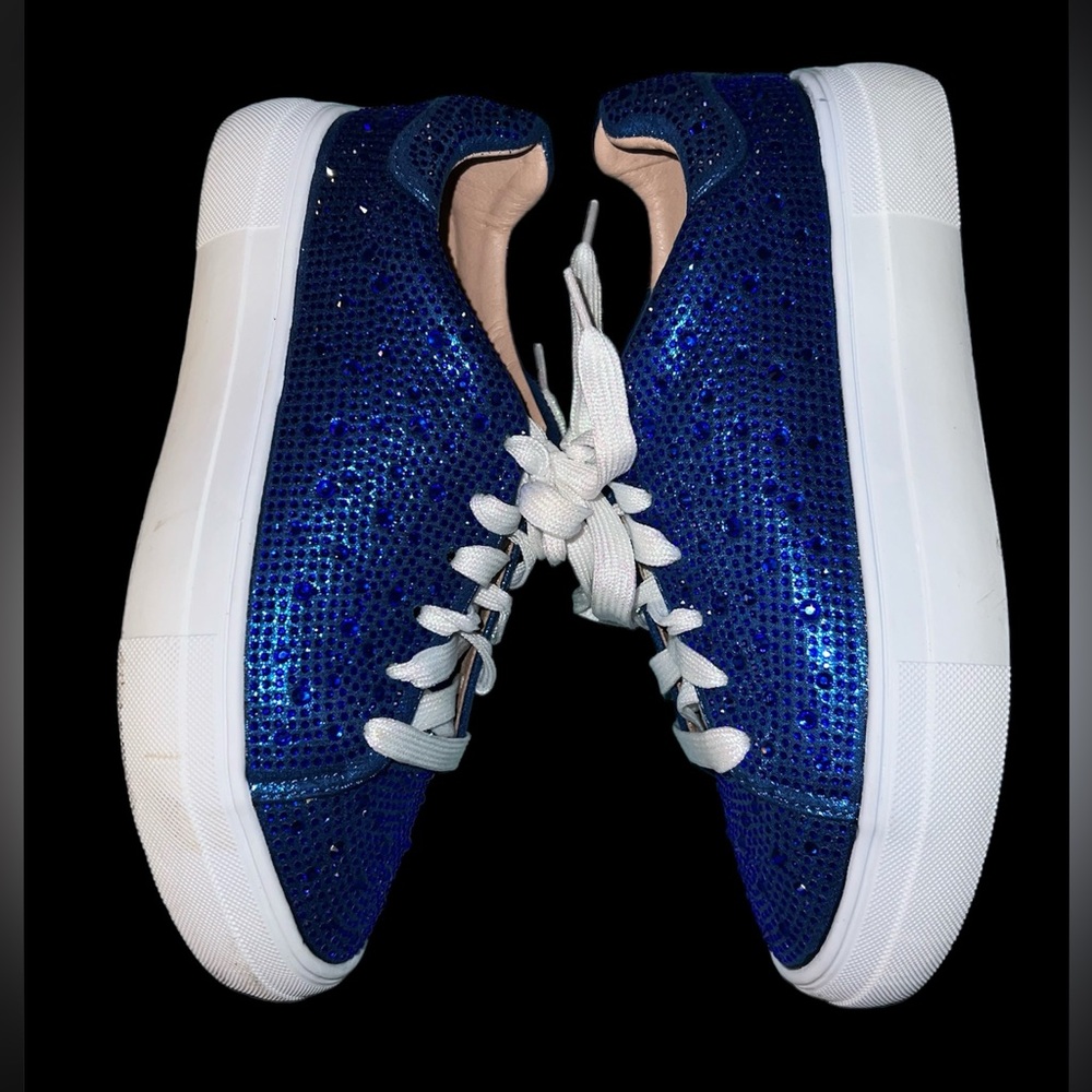 Rhinestone Platform Sneakers size 6.5